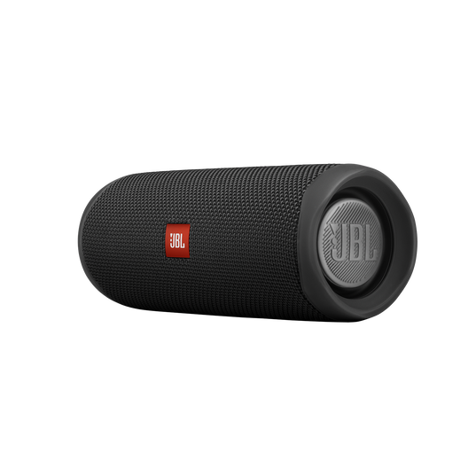 JBL Flip 5 - Black Matte - Portable Waterproof Speaker - Detailshot 3